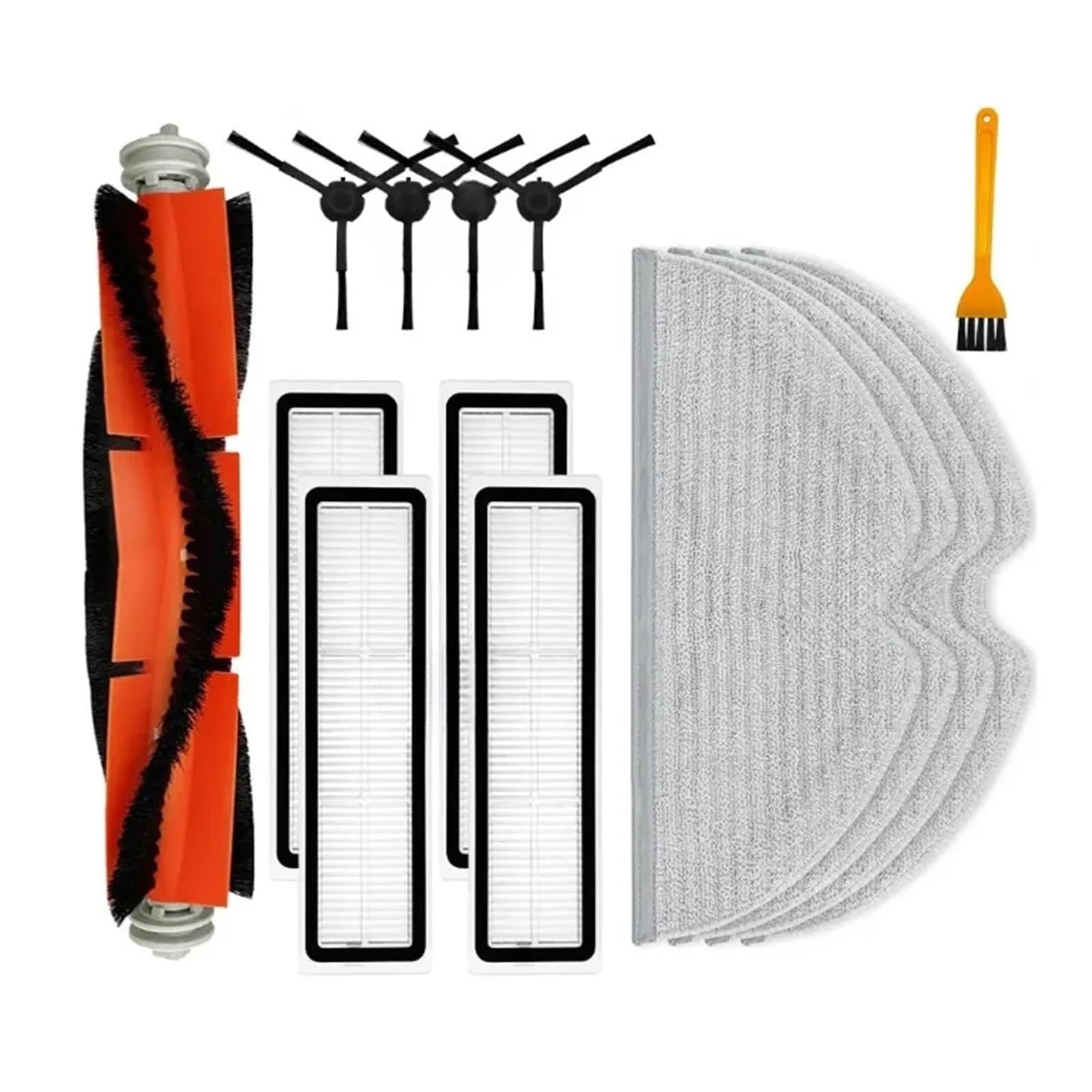 PORRSYDCD Brush Mop Filter Water Tank，Compatible With Dreame D9 Max, L10 Pro, D9 Pro, D9 Mistral Pro, Trouver Robot LDS Vacuum-Mop Finder Part(Set L)