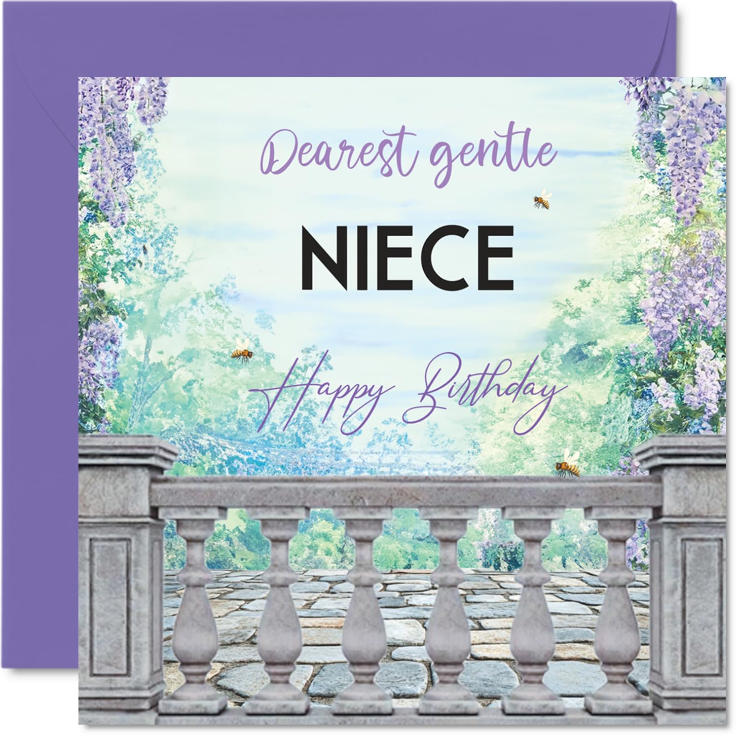 Heartfelt Birthday Card for Niece, A Gentle Birthday Wish