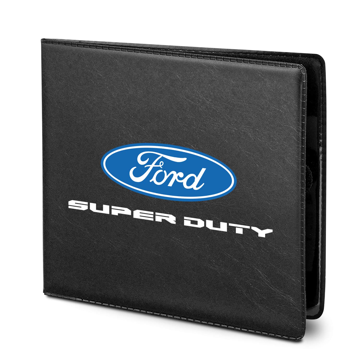 iPick Image for Ford Super-Duty Auto Insurance Registration PU Leather Document Holder Wallet