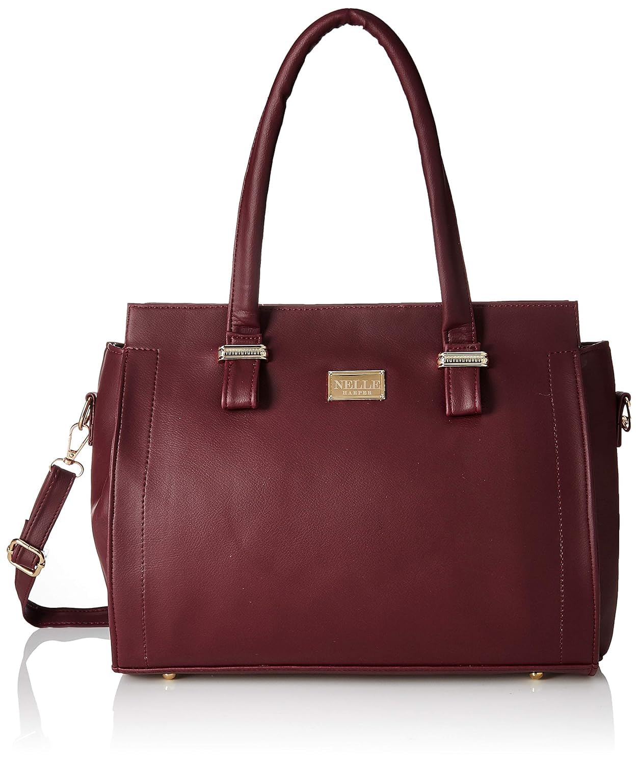 Nelle Harper Womens Shoulder Bag (Maroon) (B07PLH8XW5) Amazon Price History, Amazon Price Tracker