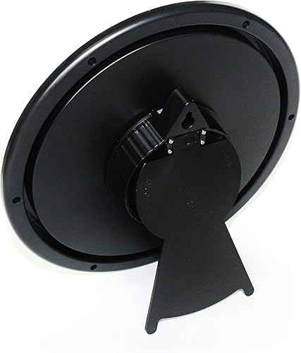 Miniatura 4 de Reloj perfecto resistente al agua, movimiento de cuarzo, diseño simple y moderno, 9.8 pulgadas de diámetro, 1 pulgada de grosor, marco de plástico,