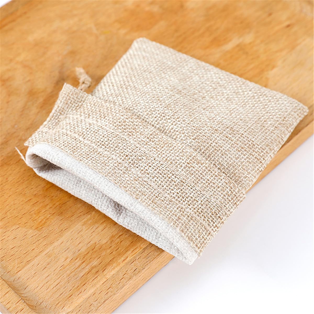 Lot de 85 sacs en toile de jute avec cordon de serrage - Sacs à bijoux avec cordon de serrage - Pour calendrier de l'Avent, sachets cadeaux (20 x 30 cm)