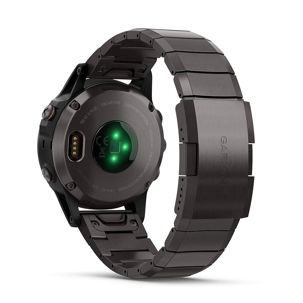 Amazon | ガーミン(GARMIN) fenix 5 Plus Sapphire Ti Black 010