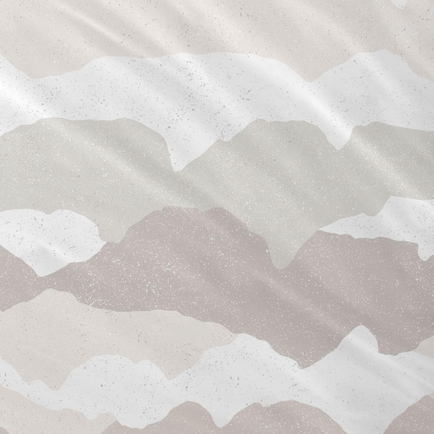Burrito Blanco | Funda Nórdica Estampada Algodón/Poliéster Cama 135 Arena | Incluye Bajera y Funda de Almohada | 50% Algodón 50% Poliéster | 144 Hilos | Tacto Suave | Larga Duración | Fácil Planchado