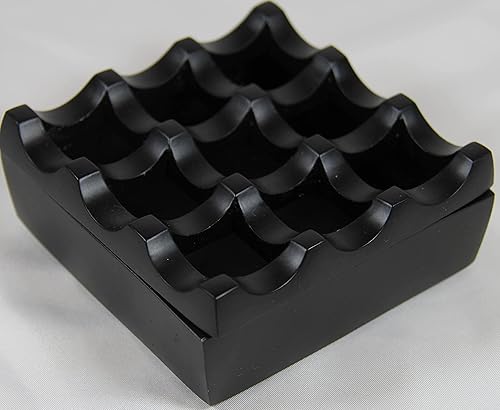 Miniatura 4 de Cenicero hecho de metal de aluminio, resistente al viento, bandeja de ceniza para puros pequeños, cigarrillos, cenicero de cigarrillos, 9