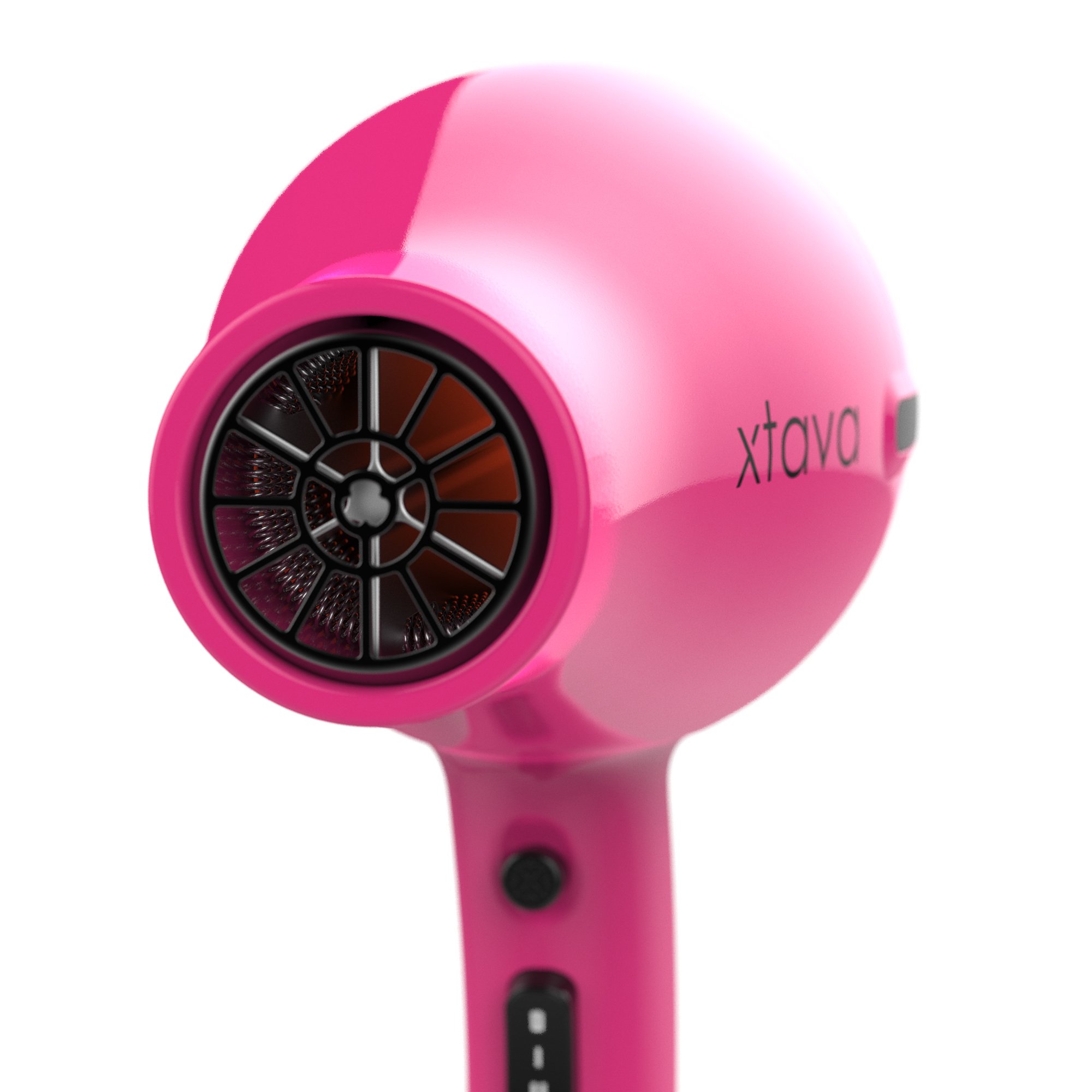 Pink Xtava Blow Dryer Xtava Professional Ionic Hair Dryer Peony