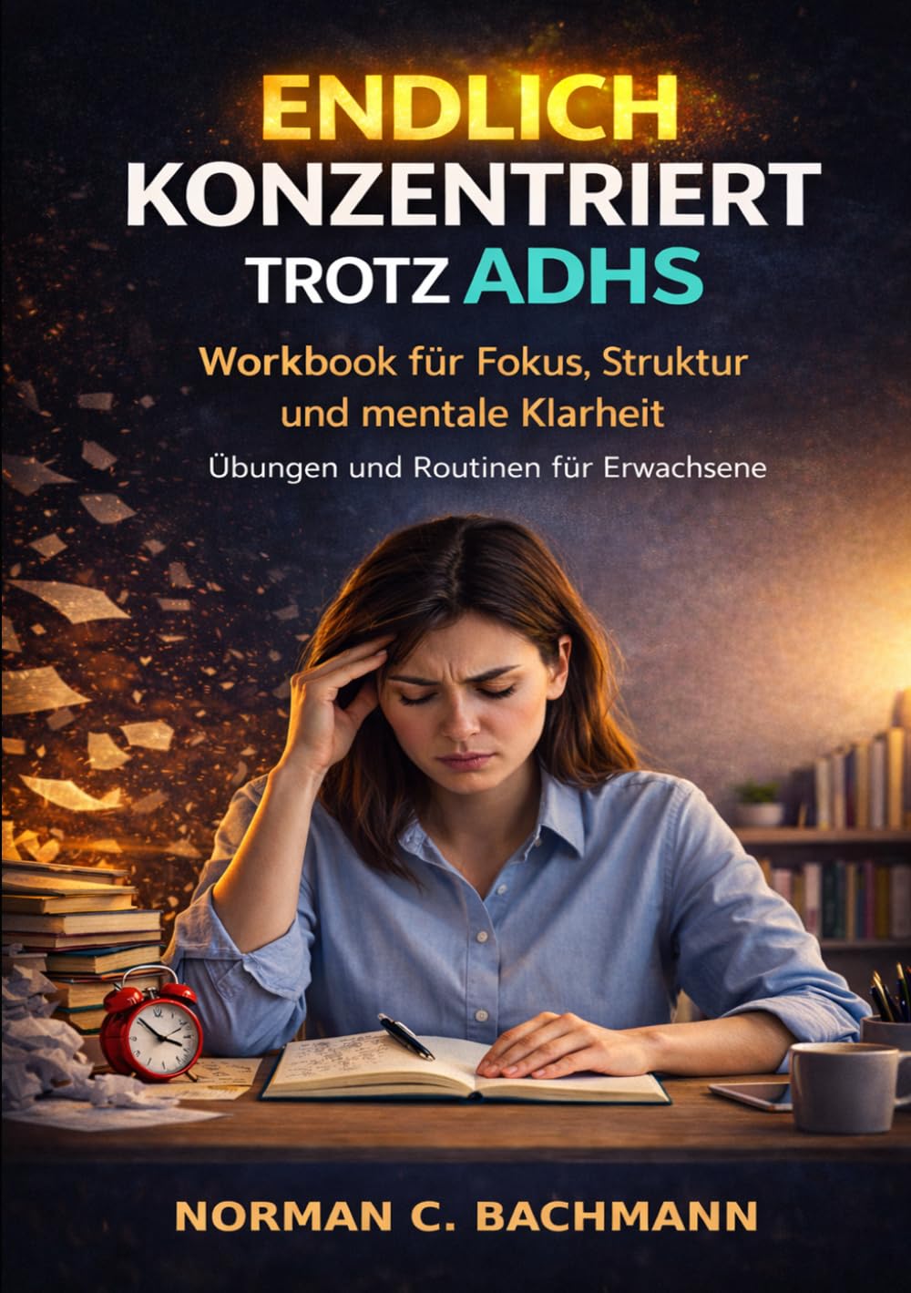 Endlich konzentriert trotz ADHS: Das praxiserprobte Workbook für Fokus, Struktur und mentale Klarheit