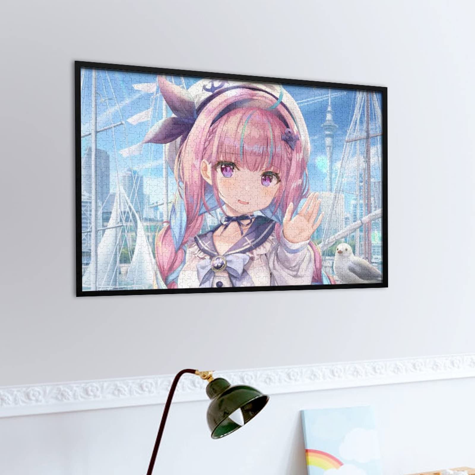 Amazon.co.jp: ジグソーパズル 萌え アニメ柄 VTuber 湊様 あくたん 