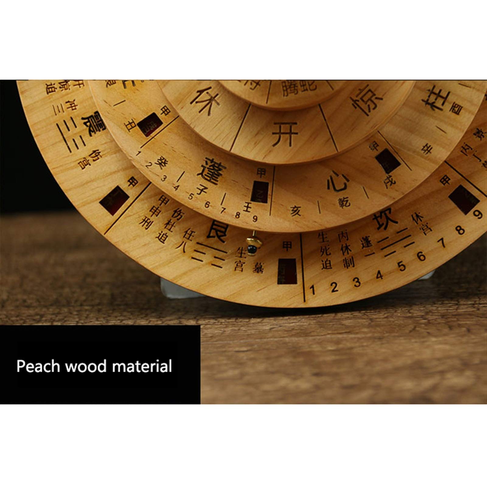 Amazon.co.jp: 風水羅盤 古典的な中国のコンパスコンパス易経ターン