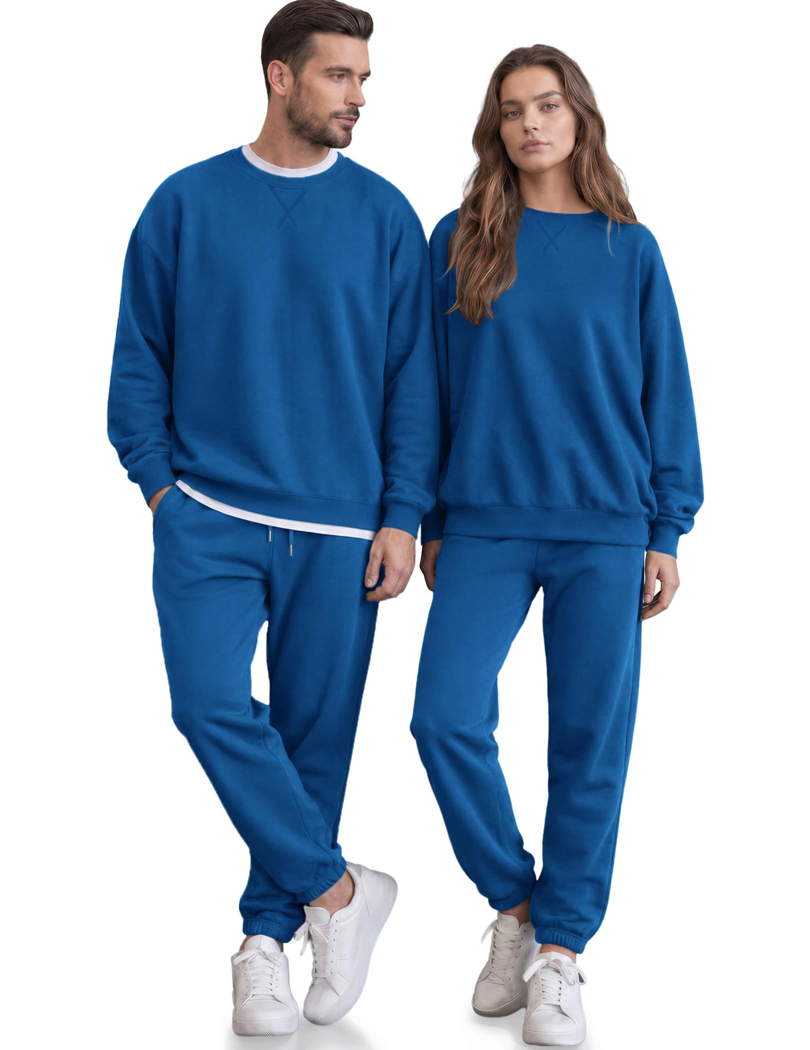 COOFANDY Tute Uomo Sportiva 2 pezzi con maniche lunghe