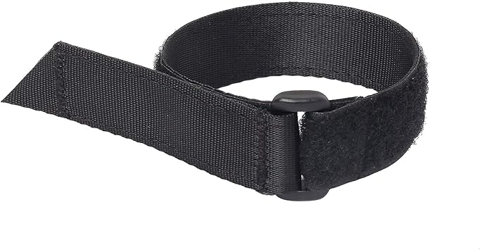أحزمة Ayaport Cinch 1" x 12"-8Pack، خطاف وحلقة قوية وقابلة لإعادة الاستخدام ومغطاة بحزام من النايلون لتأمين أحزمة الإبزيم لتخزين منظم لف السلك لجميع الأغراض، 8 عبوات بالإضافة إلى 4 قطع من روابط الكابلات