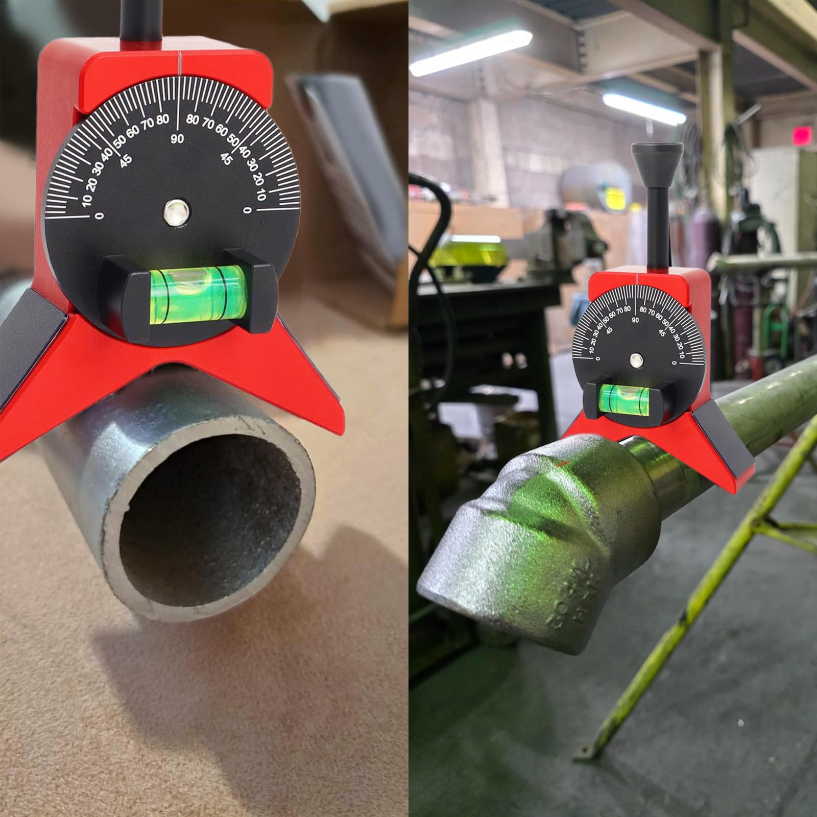 Marqueur central de tuyau en forme de Y pour raccords de tuyaux de précision et marquage précis dans le travail des métaux et la construction Outil de marquage précis