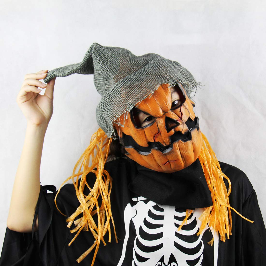 新品未使用  ハロウィンパーティー用 仮面 60個セット Amazon.co.jp: EnergyPower ハロウィン・パーティー用マスク カボチャ