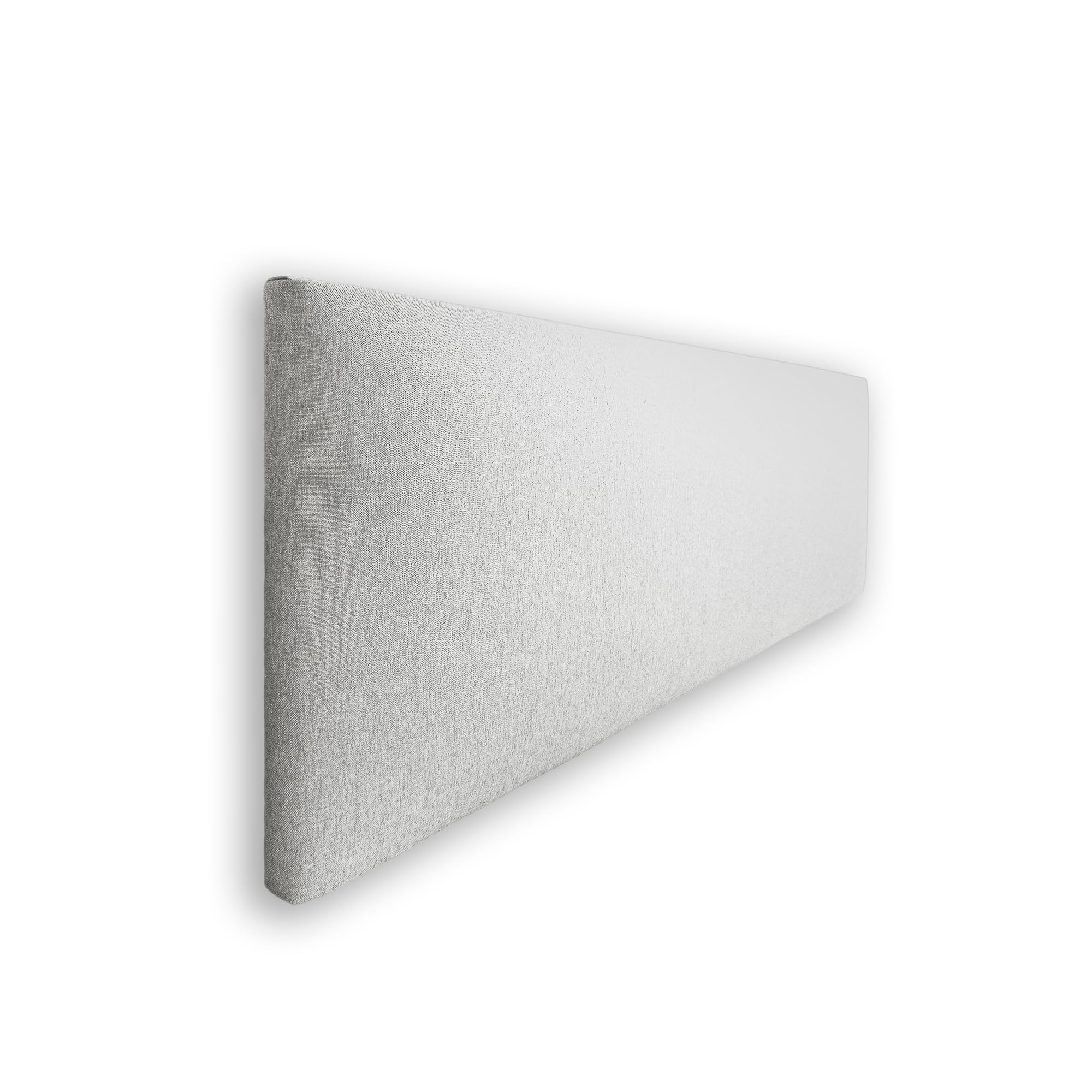 Silcar Home - Cabecero de Cama 135 Tejido Blanco Jep - Estructura de Madera, Tapizado en Polipiel Liso, Diseño Moderno, Fácil Instalación, Acolchado - Tela Blanco, 135 cm