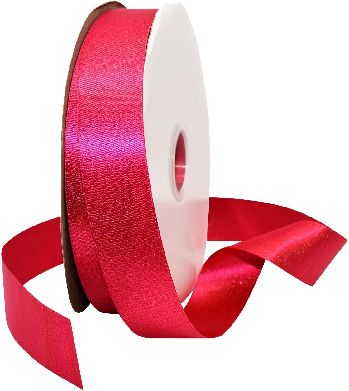 Morex Ribbon Gold Glitter Pearl Satin 1.5 inch by 100 Yards, Teal