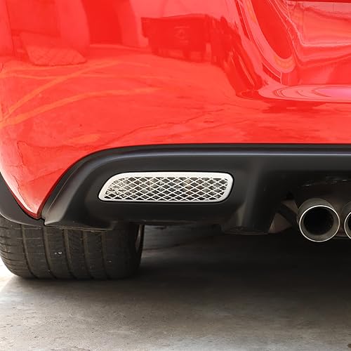 Miniatura 6 de Moittellc Cubierta protectora de luces antiniebla para automóvil compatible con Chevy Corvette C6 2005-2013, accesorios de cubierta de luces de