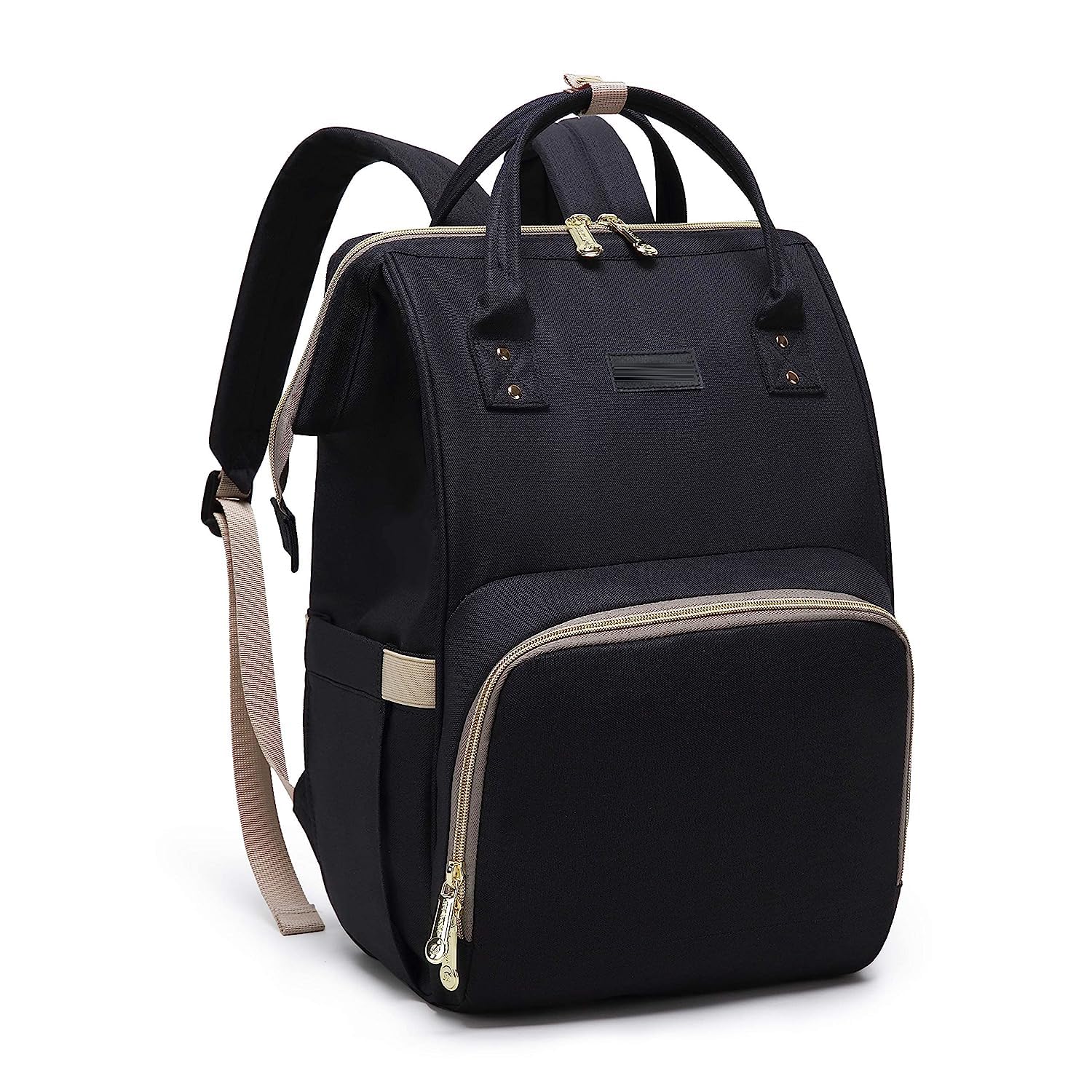 IndiCrafts Diaper Backpack, Large Capacity Baby Bag, Multi-Function Travel Backpack Nappy Bags, Nursing Bag, Fashion Mummy-picture-17