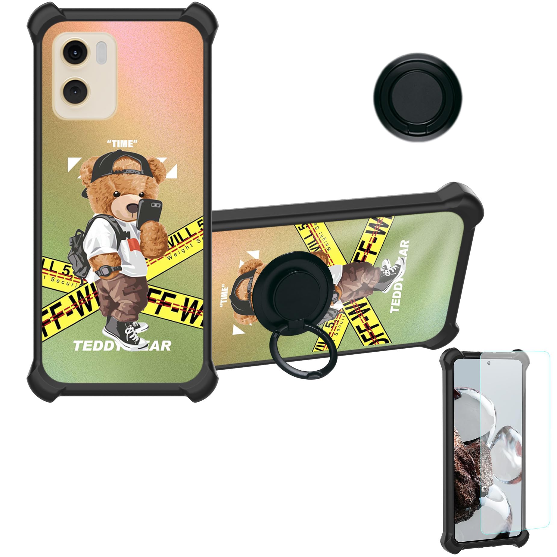 Aroepurt Case for Jambophone Jp1 Case Compatible with Jambo Phone Jambophone  Jp1 Case Mobile Phone Protective Cover PC + Silicone Stand DJH-PZX:  Amazon.de: Electronics & Photo