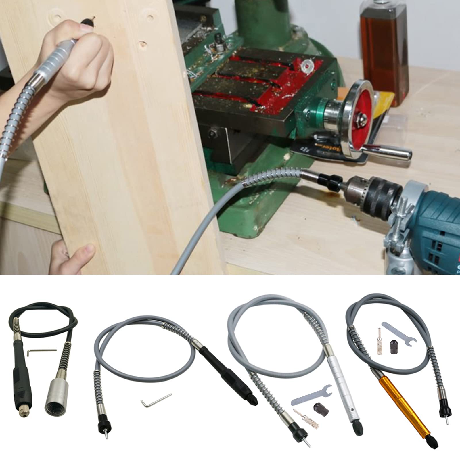 Power Drill Flexible Shaft Tool Flexible Extension Cable Shaft For Grinder Engraving Machines Power Tool Accessories