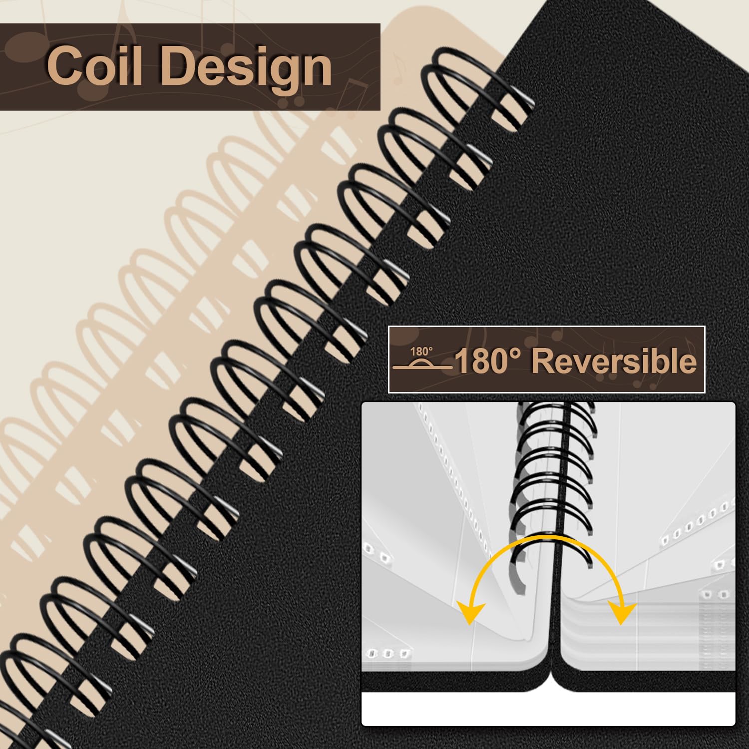 Cartella Portaspartiti A4 Con 20 Tasche - Organizzatore Per Musicisti - Foto 2