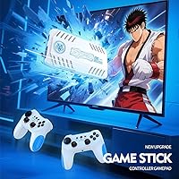 Vista 3 de X10 PRO Retro Game Stick con más de 50000 juegos, 4K HDMI HD Plug and Play Game Stick con 2 controladores, compatible con más de 50 simuladores
