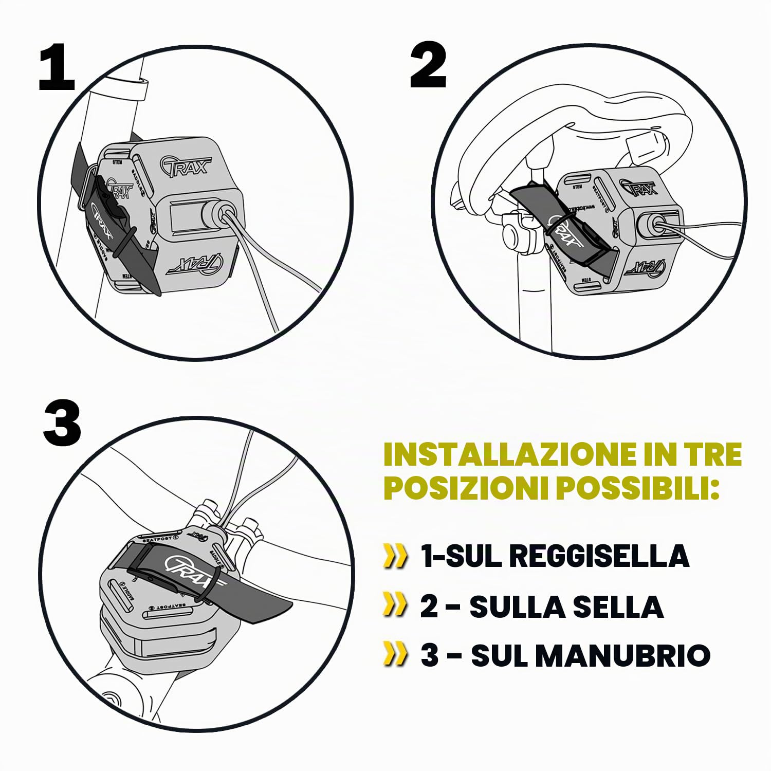 Trax Pro Autoretrattile Sistema di Traino per Bicicletta 130 kg