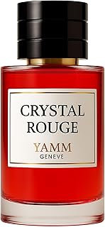 Crystal Rouge | Parfum-Extrakt 50 ml | Unisexduft für Damen & Herren | Bittermandel, Safran & Jasmin | Amber- & holzige Noten | Luxus & langer Halt