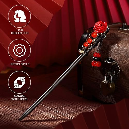 Miniatura 3 de Lurrose - Palillos de pelo chinos para mujer