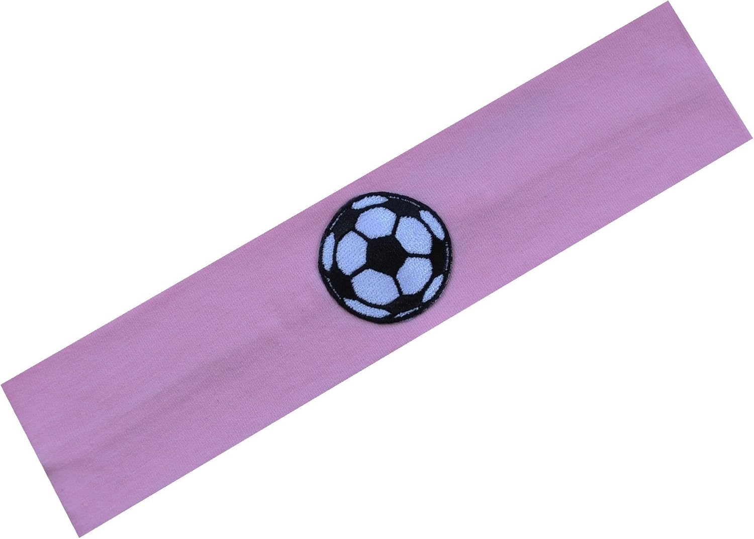 Soccer Team Headbands with Soccer Ball Patch (Set of 6) by Funny Girl Designs