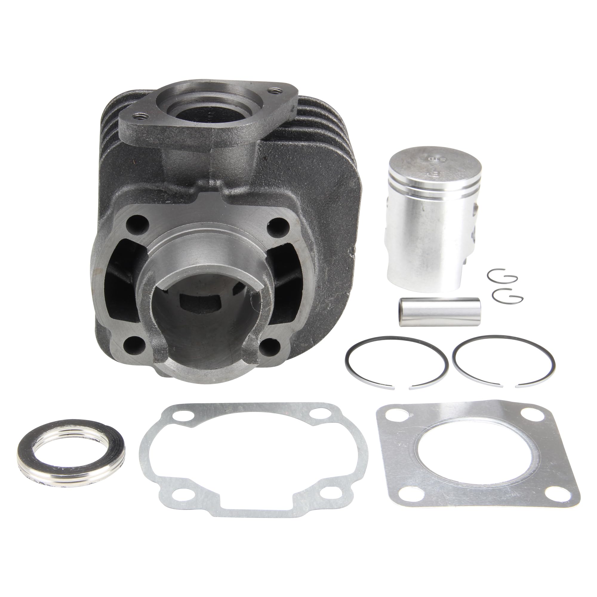 Kit de cylindre 50cc AC refroidi par air compatible avec Kymco People Dink Agility Super 8 AC 2T