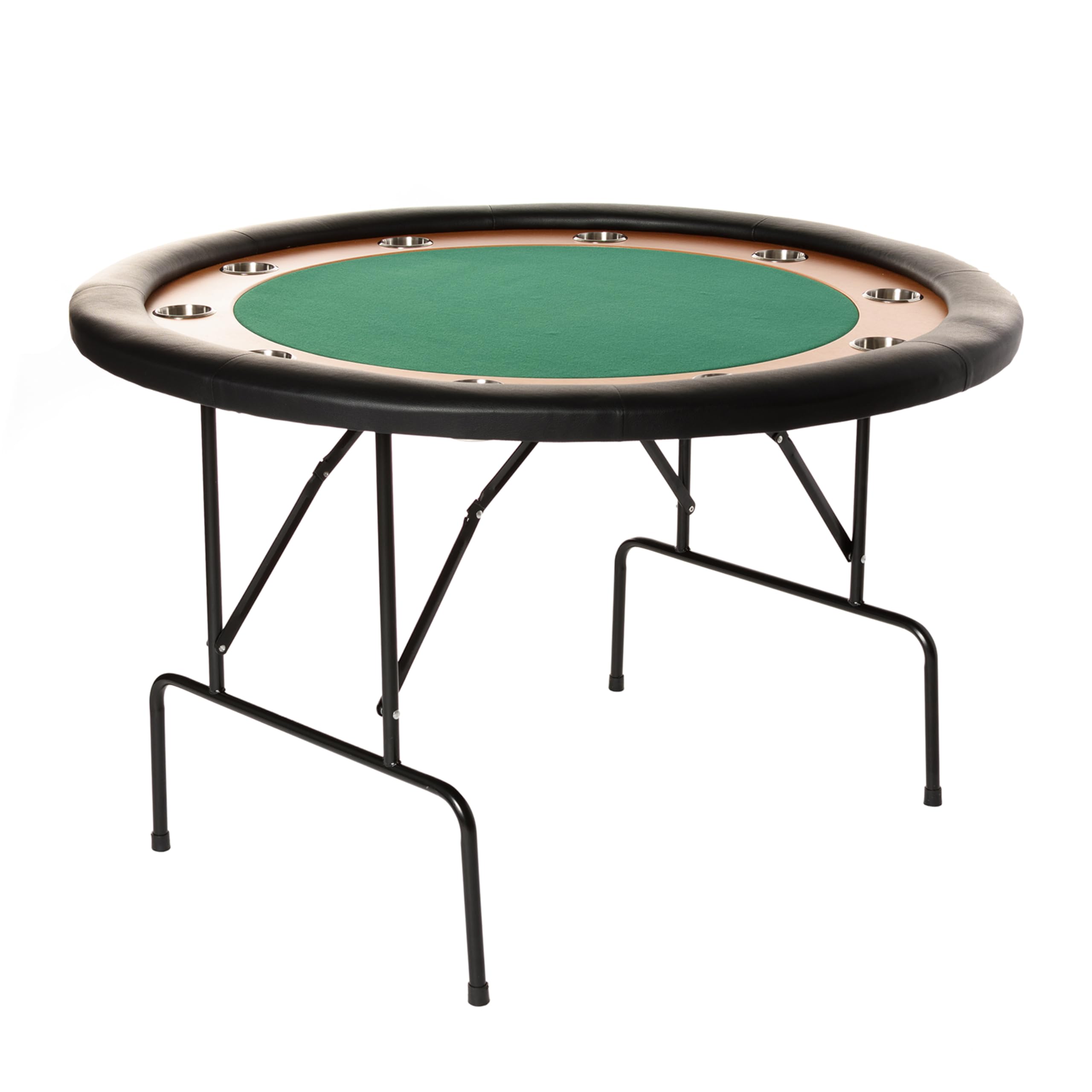 KOSTEN SPORTS Folding Poker Table for Beginner or Serious Poker