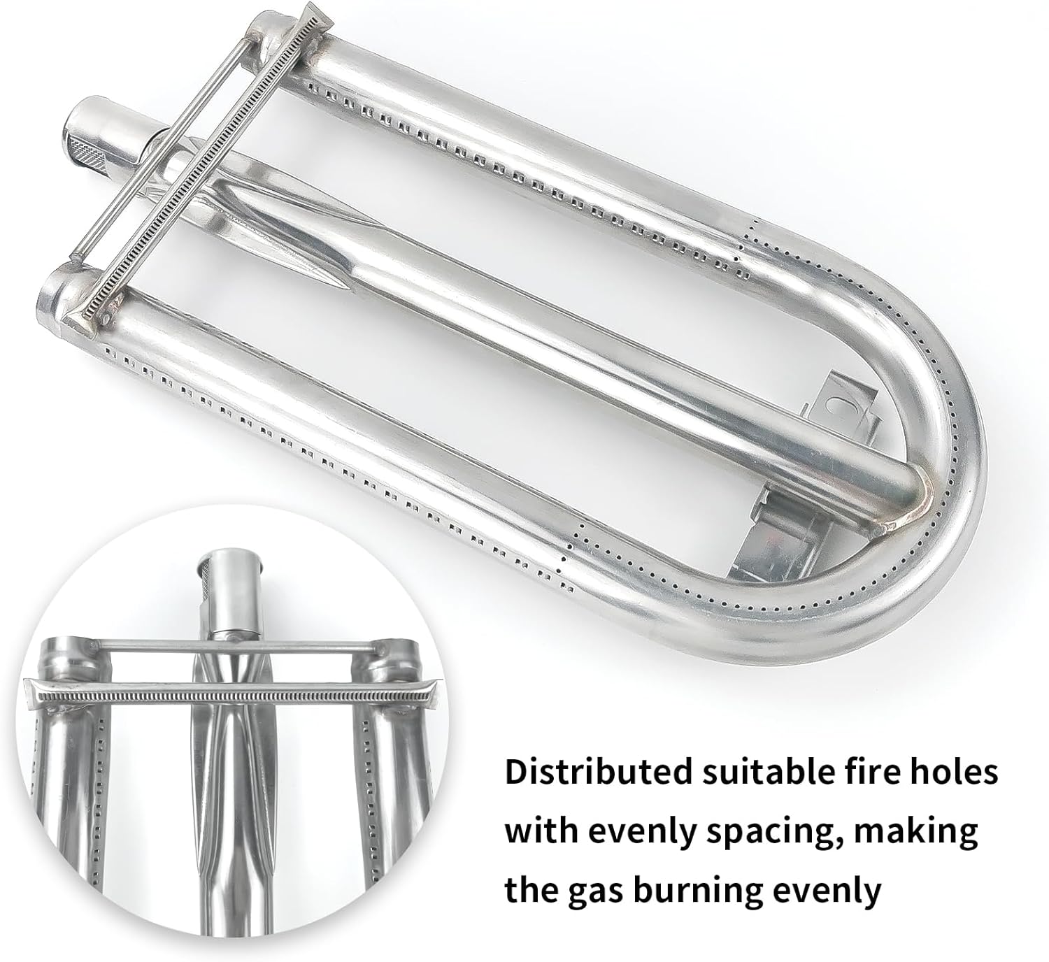 Stainless Steel Burner for Sedona by Lynx 33750 Grill Burner Replacement Parts for Lynx Sedona L400 L500 L600 L700 BBQ Grill, 2 Pack