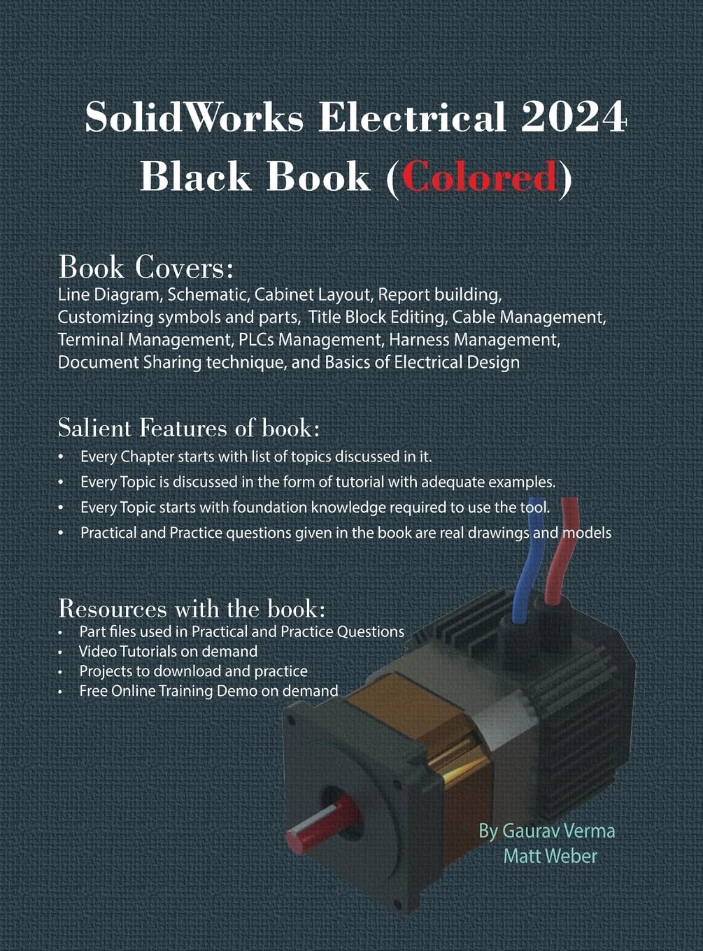 SolidWorks Electrical 2024 Black Book: (Colored)
