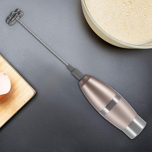 Miniatura 4 de TOPINCN Espumador de leche de acero inoxidable Eléctrico Ordeñador de alta velocidad Máquina de espuma de mano Mezclador de bebidas Mezclador de
