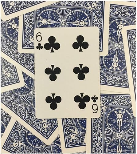 Miniatura 2 de Rock Ridge Cubierta de fuerza unidireccional para trucos de magia, azul 6 de palos