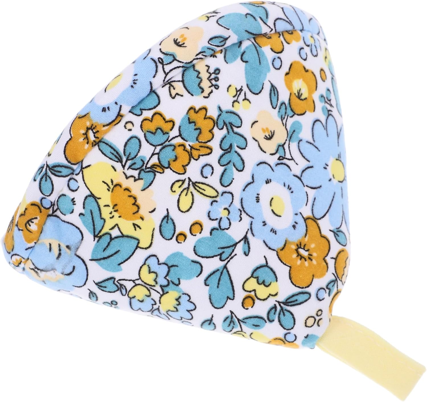 Scald Pot Lid Knob Cover Design Flower Pattern Handle Protector for Kitchenware Microwave Reusable Easy to Store