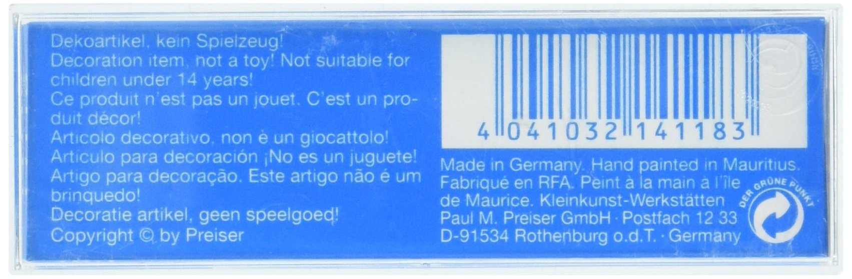 Preiser 14118 Railway Personnel Era III Package(6) HO Model Figure