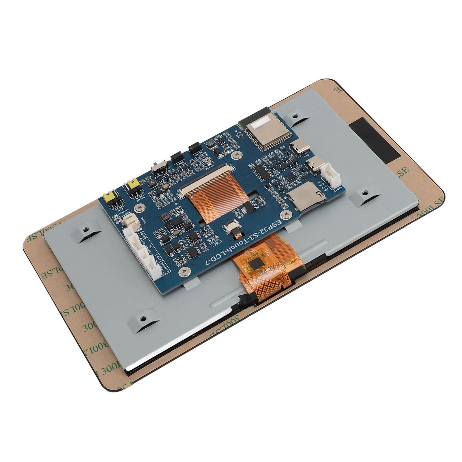 Placa de Desarrollo con Pantalla Táctil Capacitiva de 7 Pulgadas para un Rápido Desarrollo HMI e Interacción del Usuario