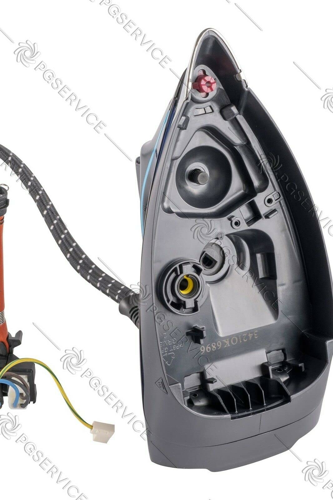 Poignée Câble Tube Rowenta Pour Fer à Repasser - Modèles Silence Eco DG9160 DG9226