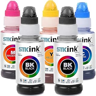 5x Tinta Stkink Para Impressora Gi190 G3100 G3102 G3110 G3111 G4100 190