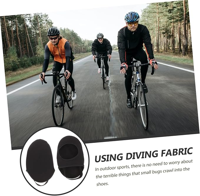 Protector para Dedos de Ciclismo de Neopreno Negro miniatura 4