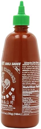 Sriracha Hot Chili Sauce Bottle, 28 Ounce