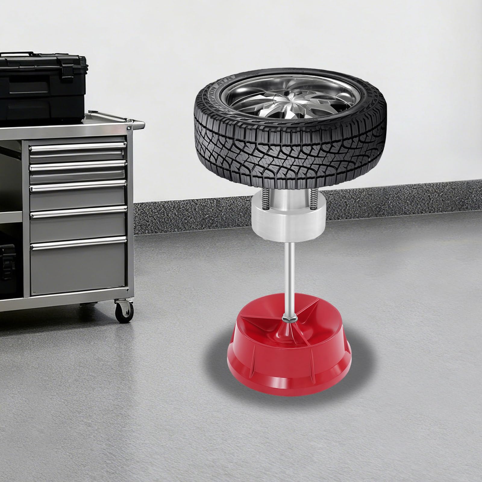 Equilibratore per pneumatici portatile, bilanciatore per pneumatici per auto e camion, professionale