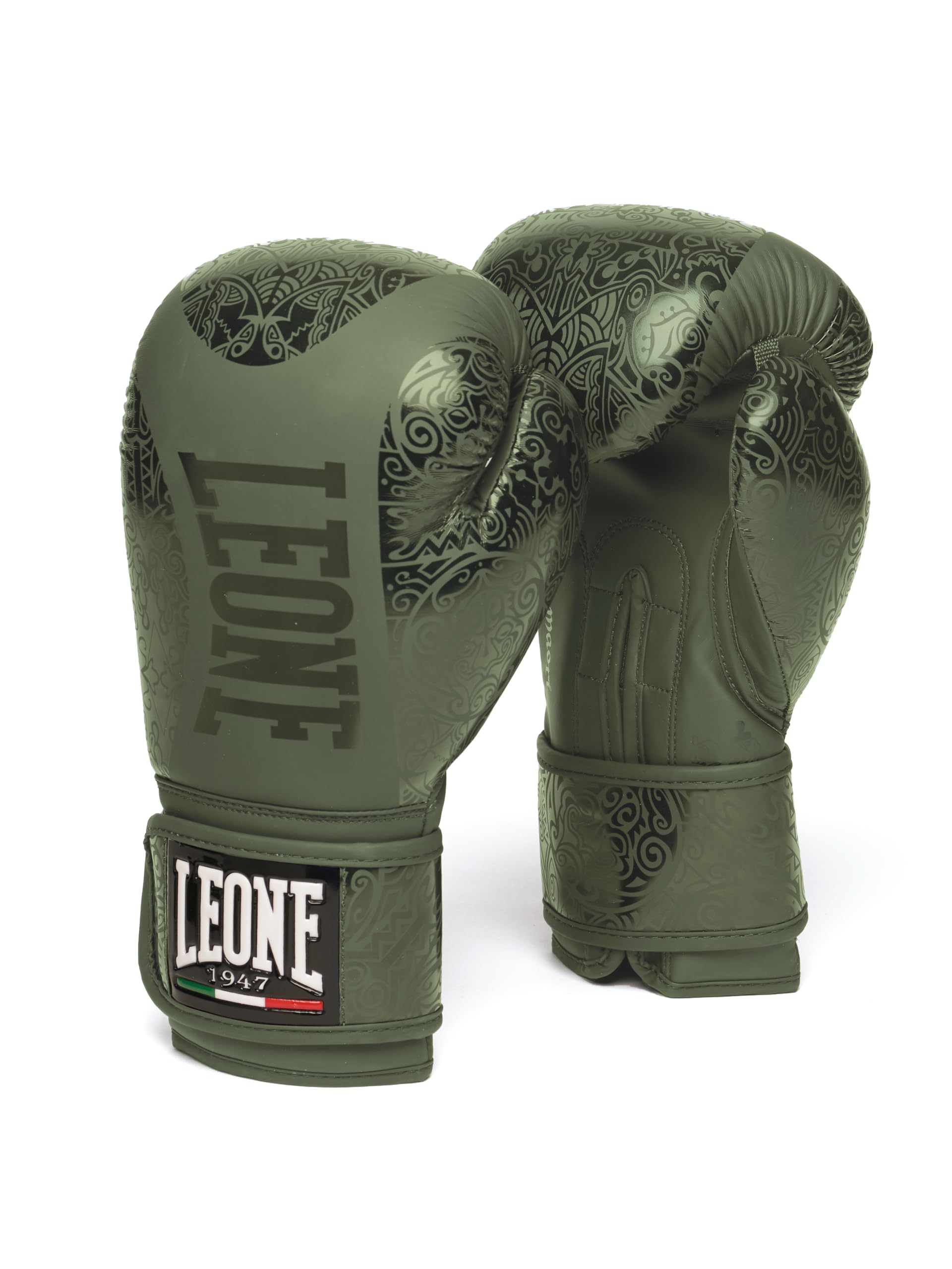 LEONE 1947 GUANTI BOXE MAORI nero/10OZ - GN070 - 5