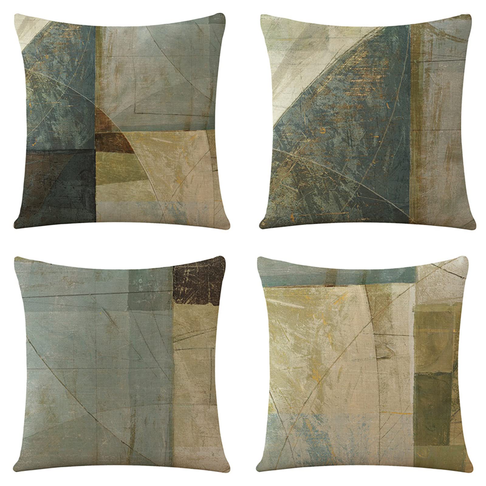 Housses de coussin 45x45 de qualité supérieure en coton lin pour une décoration raffinée