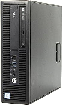 ☆HP 600 G2 SFF i3-6100 8GB 500GB Win10 Amazon.com: HP ProDesk 600 G2 SFF Desktop PC, Intel Core i5-6500