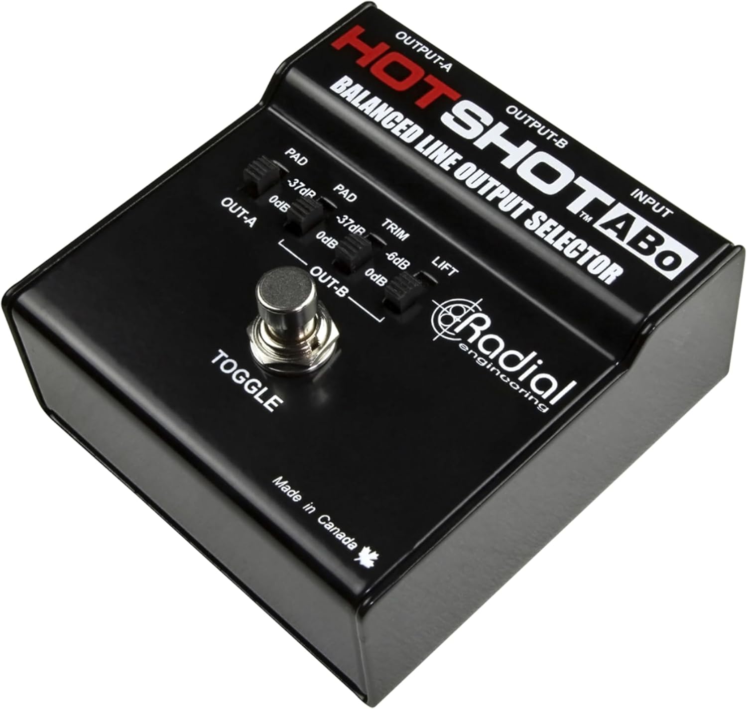 Radial HotShot ABo 1x2 Mic Selector