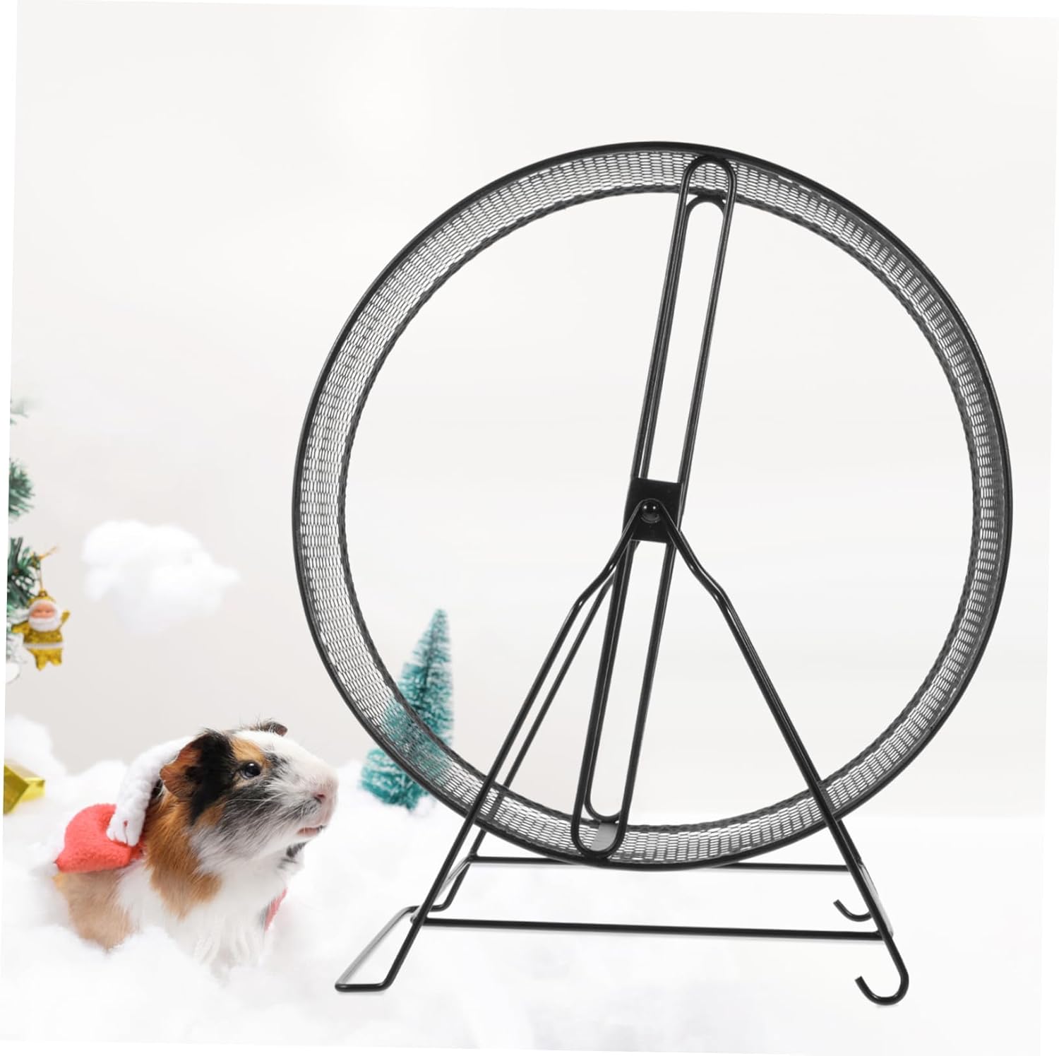 Hamster Toy Small Running Wheel for Dwarf Hamster Squirrel Smooth Edges Pet Exercise Toy