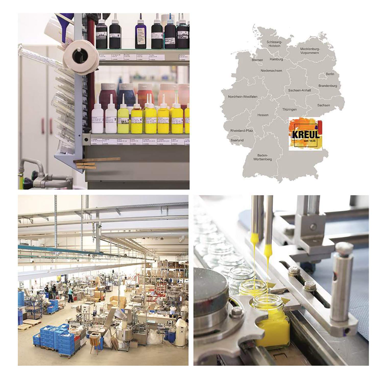 Kreul 39522 -Solo Goya Feinste Künstlerölfarbe, ultramarinblau hell 2500 ml Eimer buttrig vermalbar, cremige Konsistenz, glänzend auftrocknend mit hervorragender Leuchtkraft