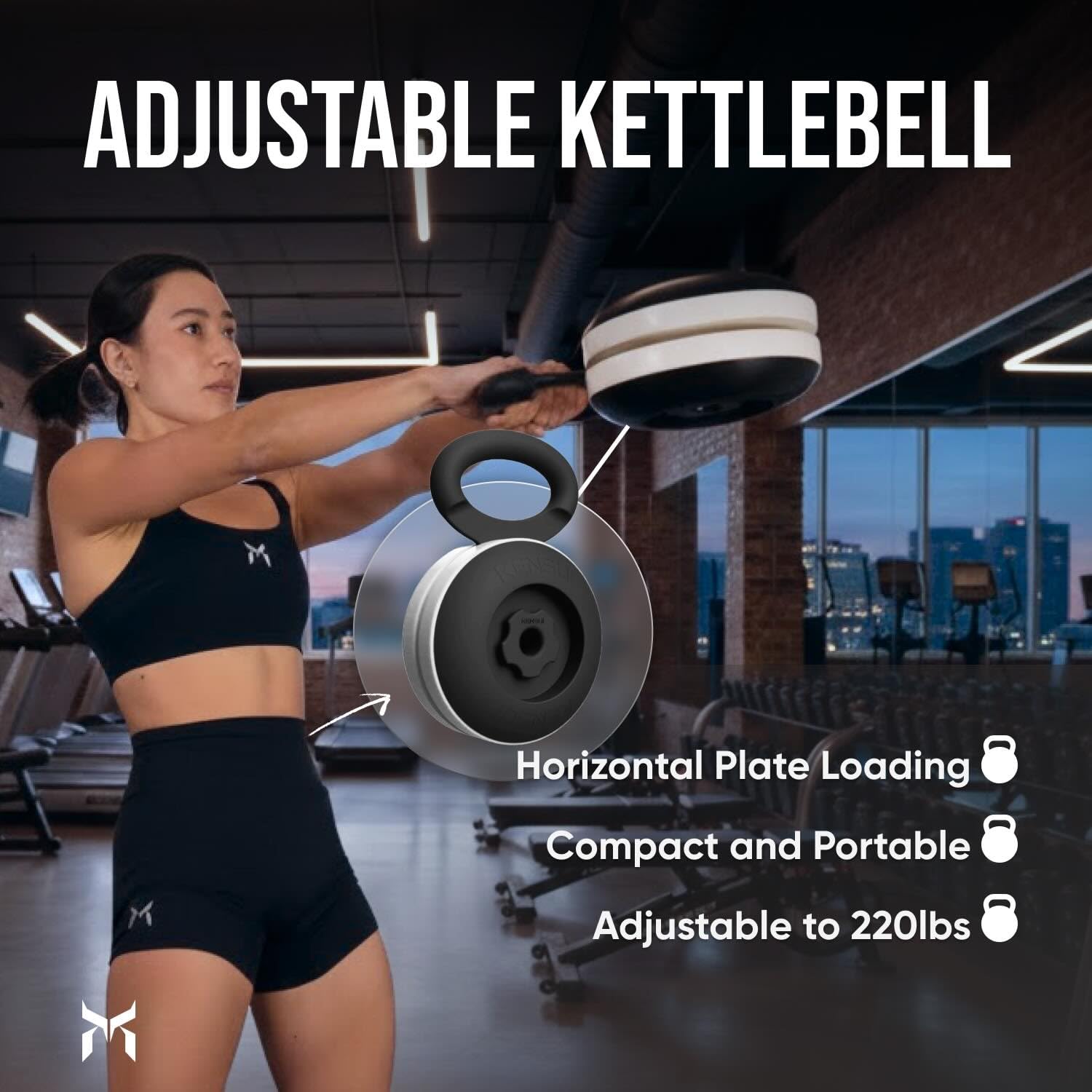 Amazon.com : Kensui EZ-BELL PRO - Plate Loaded Adjustable
